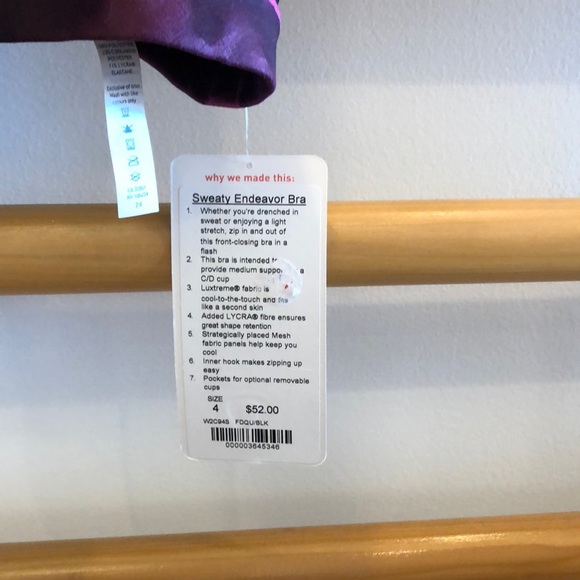 Lululemon Sweaty Endeavors Sports bra - Picture 3 of 6